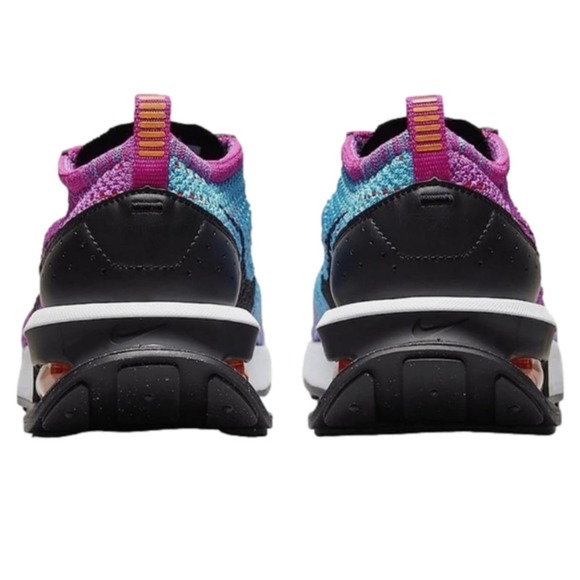 NIKE WOMENS AIR MAX FLYKNIT RACER NEXT NATURE FUCHSIA DREAM BALTIC BLUE sneakers - Picture 6 of 10